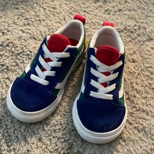 Kids vans shoes size 7 barely worn